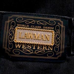 Plus Size Vintage Lawman Jeans No Back Pockets